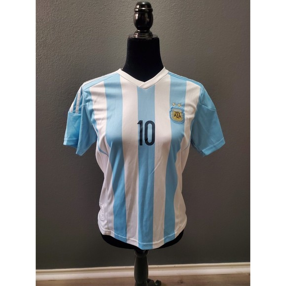 Pre-Owned Argentina Messi Authentic World Cup 2022 2-Star Jersey Size 28 *AS IS* - Picture 3 of 11